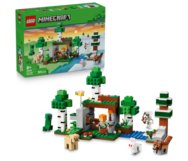 LEGO MINECRAFT 21593 Przetrwanie pierwszej nocy - 1529735 - zdjęcie 2